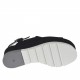 Sandalo da donna in camoscio nero zeppa 5 - Misure disponibili: 42