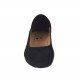 Ballerina da donna in camoscio nero con tallone pieghevole tacco 1 - Misure disponibili: 32, 33
