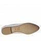 Ballerina da donna in vernice bianca con punta sfilata tacco 1 - Misure disponibili: 32, 33