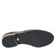 Chaussure à lacets ouverte pour femmes en cuir brun talon 2 - Pointures disponibles:  32, 46