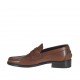 Mocassin élégante pour hommes en cuir marron - Pointures disponibles:  36, 37, 38, 46, 47, 48, 49, 50