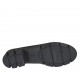 Chaussure ouverte pour femmes en cuir perforé noir talon 3 - Pointures disponibles:  42