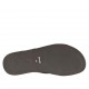 Mule pour hommes en cuir marron foncé - Pointures disponibles:  46, 47, 48, 50, 51, 52