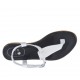 Sandalo infradito da donna con cinturino in pelle bianca tacco 1 - Misure disponibili: 34, 43, 44