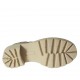 Sandalo da donna con cerniere e borchie in pelle taupe tacco 6 - Misure disponibili: 42