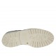 Scarpa casual stringata con lavorazioni Brogue da uomo in nabuk grigio - Misure disponibili: 37, 46