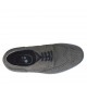 Chaussure sportif pour hommes à lacets avec bout Brogue en cuir nubuck gris - Pointures disponibles:  37, 46