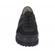 Scarpa stringata da uomo in pelle e tessuto nero - Misure disponibili: 38