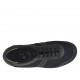 Scarpa stringata da uomo in pelle e tessuto nero - Misure disponibili: 38