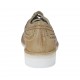 Chaussure derby sportif à lacets avec bout brogue pour hommes en cuir taupe - Pointures disponibles:  38, 47, 48, 49, 50