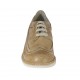Zapato de sport derby con cordones y decoraciones brogue para hombre en piel gris pardo - Tallas disponibles:  38, 47, 48, 49, 50