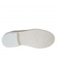 Scarpa casual stringata da uomo modello derby con lavorazione brogue in pelle taupe - Misure disponibili: 38, 47, 48, 49, 50
