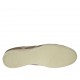 Scarpa stringata casual da uomo in pelle e tessuto taupe - Misure disponibili: 47, 49