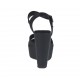 Sandale pour femmes imprimé noir avec courroie, plateforme et talon compensé 11 - Pointures disponibles:  42