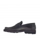 Mocassino da uomo in pelle abrasivata bordeaux - Misure disponibili: 38, 46, 47, 49, 50