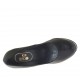 Escarpin pour femmes avec plateforme en cuir noir talon 13 - Pointures disponibles:  31