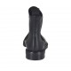 Botines para mujer con elasticos en piel negra tacon 2 - Tallas disponibles:  33