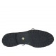 Zapato derby para mujer con cordones en piel granate tacon 3 - Tallas disponibles:  42, 46