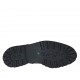 Botines para mujer con elastico y cremallera en piel negra y charol granate tacon 3 - Tallas disponibles:  32
