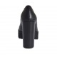 Escarpin pour femmes en cuir noir talon 10 - Pointures disponibles:  32