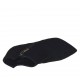 Zapato para mujer con cremallera y estrases en gamuza negra tacon 10 - Tallas disponibles:  32