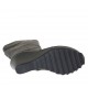 Stivale da donna con plateau e cerniera in pelle nera zeppa 9 - Misure disponibili: 31