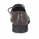 Scarpa stringata modello Oxford da uomo in pelle marrone - Misure disponibili: 37, 38, 47, 48, 49