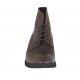 Bottines à lacets pour hommes en cuir marron - Pointures disponibles:  37, 49, 50