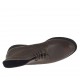 Bottines à lacets pour hommes en cuir marron - Pointures disponibles:  37, 49, 50