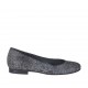 Ballerine à bout rondu pour femmes en daim imprimé avec motif de pierre talon 1 - Pointures disponibles:  33