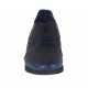 Zapato deportivo con cordones para hombre en piel azul-negra - Tallas disponibles:  47, 51