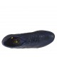 Zapato deportivo con cordones para hombre en piel azul-negra - Tallas disponibles:  47, 51