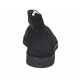 Zapato para hombre con cordones en nubuk negro - Tallas disponibles:  47, 49