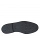 Zapato para hombre con cordones en nubuk negro - Tallas disponibles:  47, 49