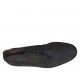 Zapato para hombre con cordones en nubuk negro - Tallas disponibles:  47, 49