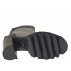 Stivaletto da donna con cerniera in camoscio e nabuk grigio chiaro e scuro tacco 10 - Misure disponibili: 42