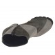 Stivaletto da donna con cerniera in camoscio e nabuk grigio chiaro e scuro tacco 10 - Misure disponibili: 42