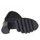 Bottines pour femmes avec fermeture éclair en nubuck noir talon 10 - Pointures disponibles:  42