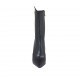 Bottines à bout pointu pour femmes avec fermeture éclair interieur en cuir noir talon 10 - Pointures disponibles:  31