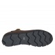 Ballerina da donna in nabuk marrone con cinturino zeppa 3 - Misure disponibili: 33, 42, 43, 44