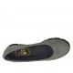 Ballerina da donna in nabuk grigio zeppa 3 - Misure disponibili: 42