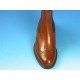 Bottines pour hommes avec elastiques et bout Brogue en cuir marron clair - Pointures disponibles:  37, 40, 43, 44, 45, 52