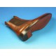 Bottines pour hommes avec elastiques et bout Brogue en cuir marron clair - Pointures disponibles:  37, 40, 43, 44, 45, 52