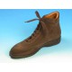 Men's laced ankle shoe in brown suede - Available sizes:  36, 40, 41, 42, 43