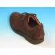 Men's laced shoe in brown suede - Available sizes:  36, 40, 44