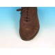 Men's laced shoe in brown suede - Available sizes:  36, 40, 44