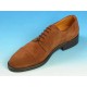 Men's laced sports shoe in brown suede - Available sizes:  39, 40, 41, 42, 43, 50, 52, 54