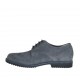 Scarpa stringata casual da uomo in nabuk grigio - Misure disponibili: 37