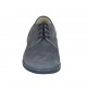 Scarpa stringata casual da uomo in nabuk grigio - Misure disponibili: 37