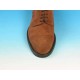 Scarpa derby stringata da uomo in camoscio marrone - Misure disponibili: 39, 40, 41, 42, 43, 50, 52, 54